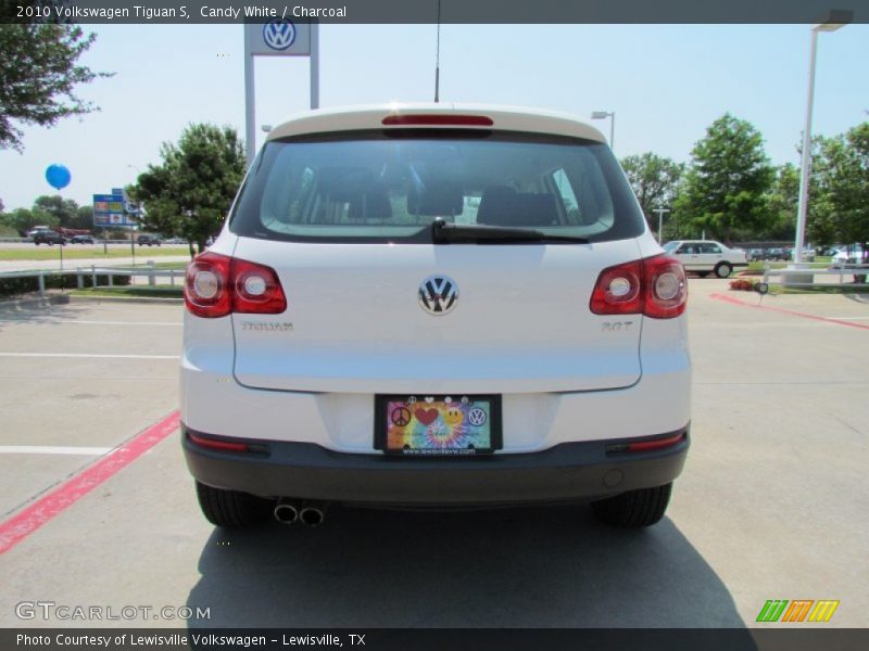 Candy White / Charcoal 2010 Volkswagen Tiguan S