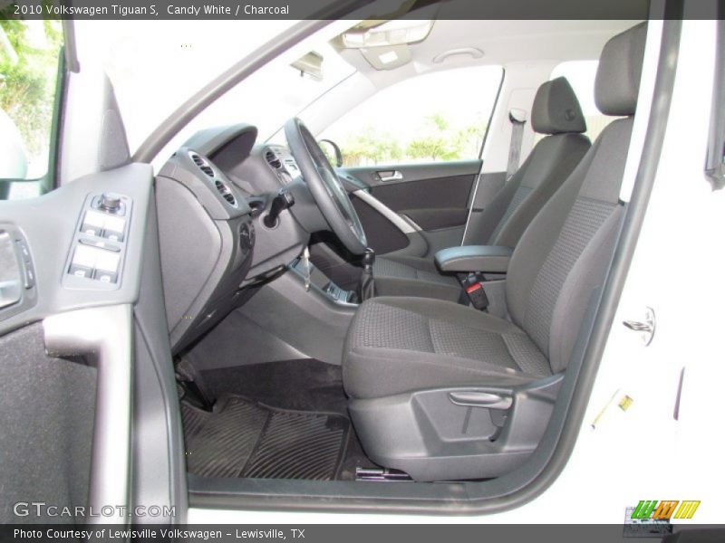  2010 Tiguan S Charcoal Interior