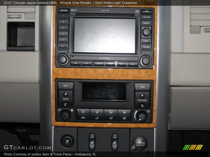 Mineral Gray Metallic / Dark Khaki/Light Graystone 2007 Chrysler Aspen Limited HEMI