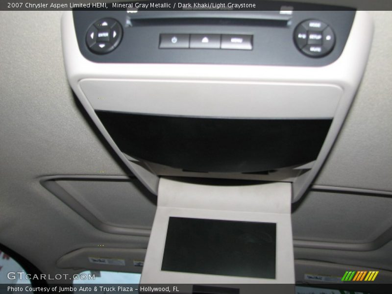 Mineral Gray Metallic / Dark Khaki/Light Graystone 2007 Chrysler Aspen Limited HEMI