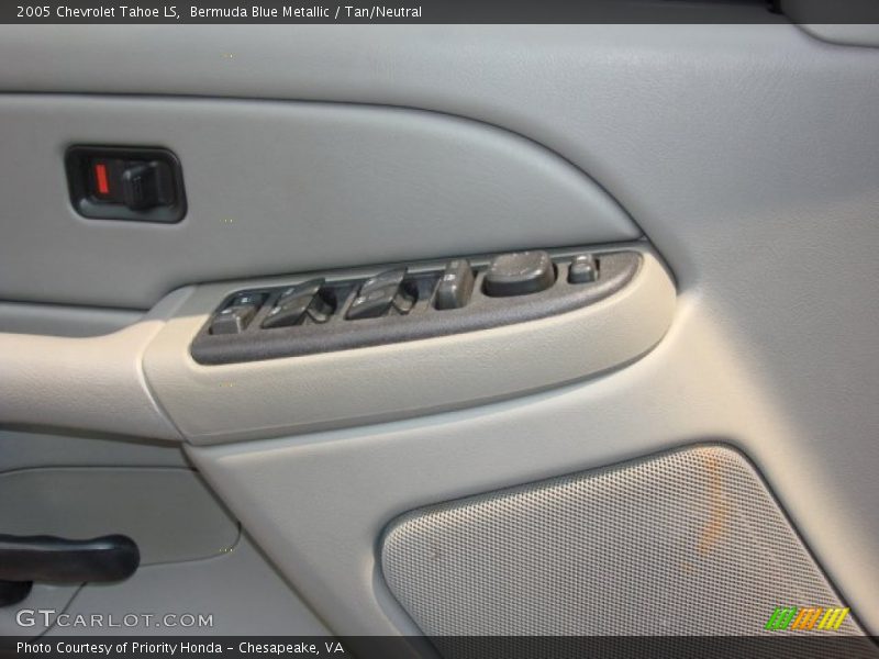 Bermuda Blue Metallic / Tan/Neutral 2005 Chevrolet Tahoe LS