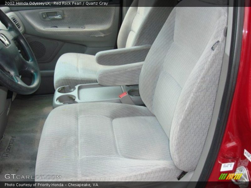 Red Rock Pearl / Quartz Gray 2002 Honda Odyssey LX