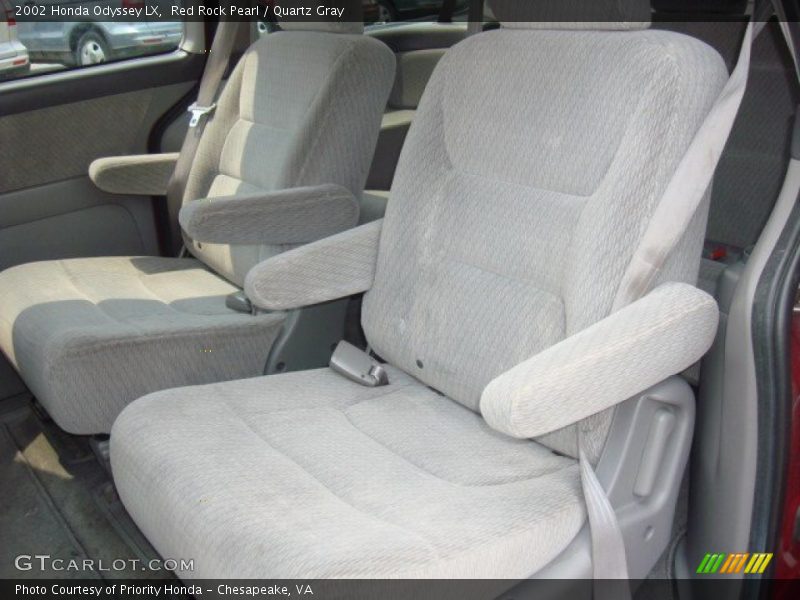 Red Rock Pearl / Quartz Gray 2002 Honda Odyssey LX