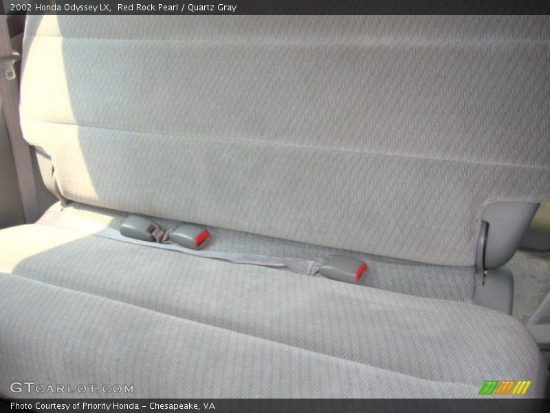 Red Rock Pearl / Quartz Gray 2002 Honda Odyssey LX