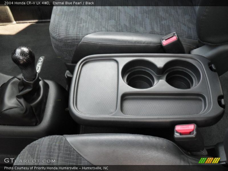 Eternal Blue Pearl / Black 2004 Honda CR-V LX 4WD