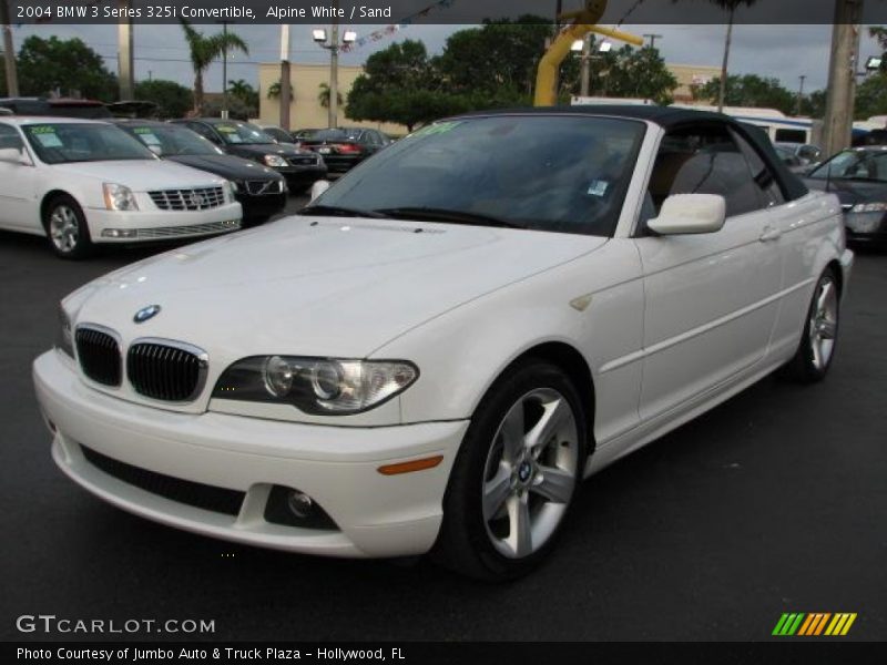 Alpine White / Sand 2004 BMW 3 Series 325i Convertible
