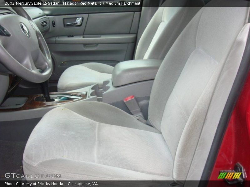 Matador Red Metallic / Medium Parchment 2002 Mercury Sable GS Sedan