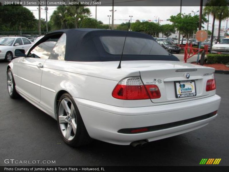 Alpine White / Sand 2004 BMW 3 Series 325i Convertible
