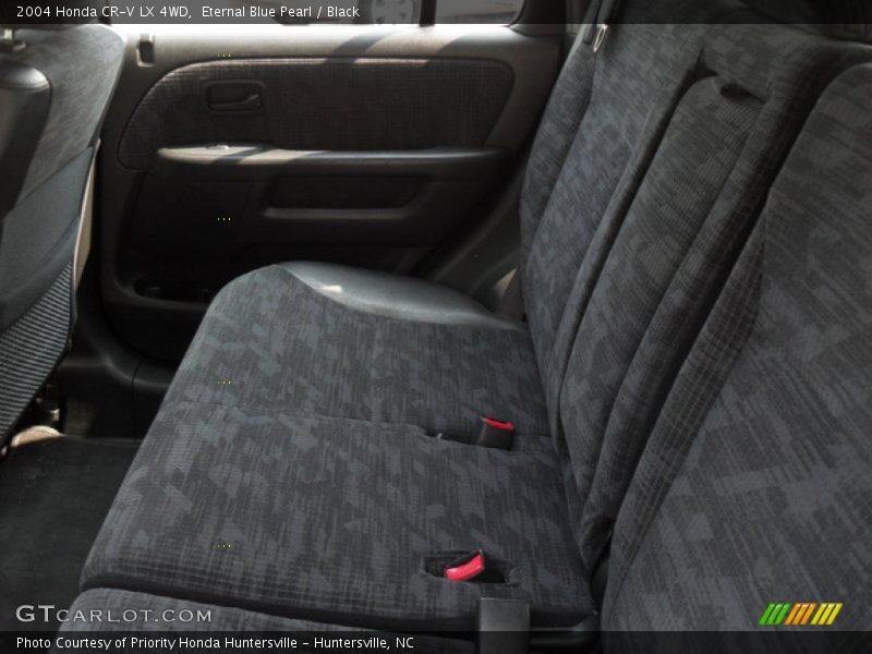 Eternal Blue Pearl / Black 2004 Honda CR-V LX 4WD