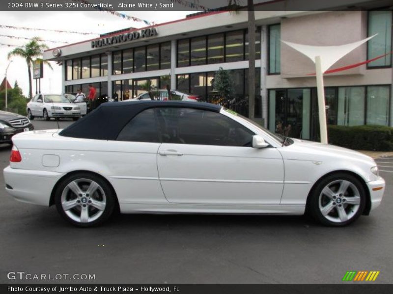 Alpine White / Sand 2004 BMW 3 Series 325i Convertible