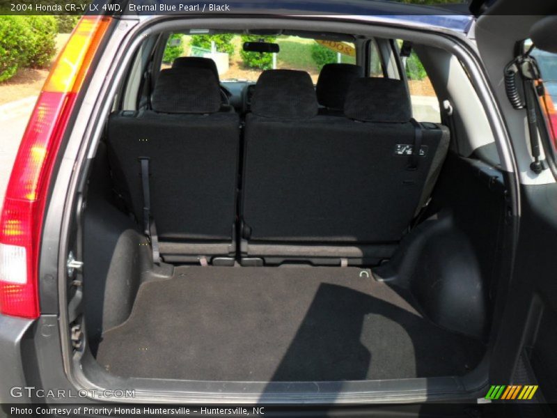 Eternal Blue Pearl / Black 2004 Honda CR-V LX 4WD