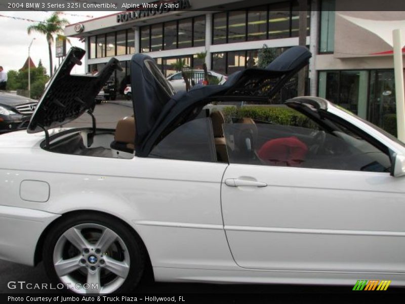 Alpine White / Sand 2004 BMW 3 Series 325i Convertible