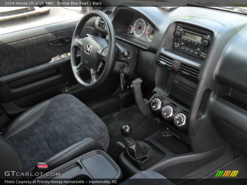  2004 CR-V LX 4WD Black Interior
