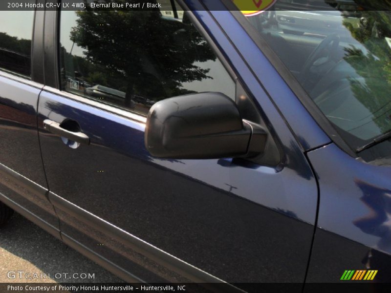 Eternal Blue Pearl / Black 2004 Honda CR-V LX 4WD