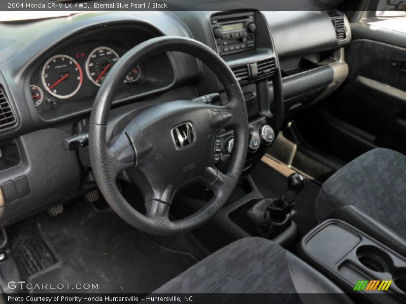  2004 CR-V LX 4WD Black Interior