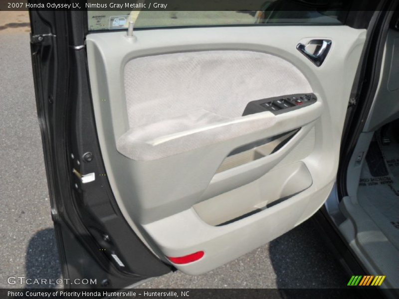 Nimbus Gray Metallic / Gray 2007 Honda Odyssey LX