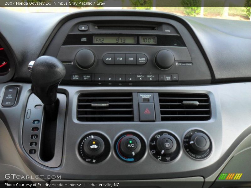 Nimbus Gray Metallic / Gray 2007 Honda Odyssey LX
