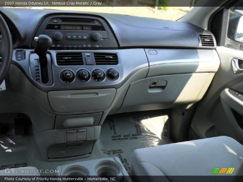 Nimbus Gray Metallic / Gray 2007 Honda Odyssey LX