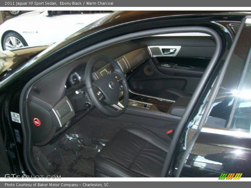 Ebony Black / Warm Charcoal 2011 Jaguar XF Sport Sedan