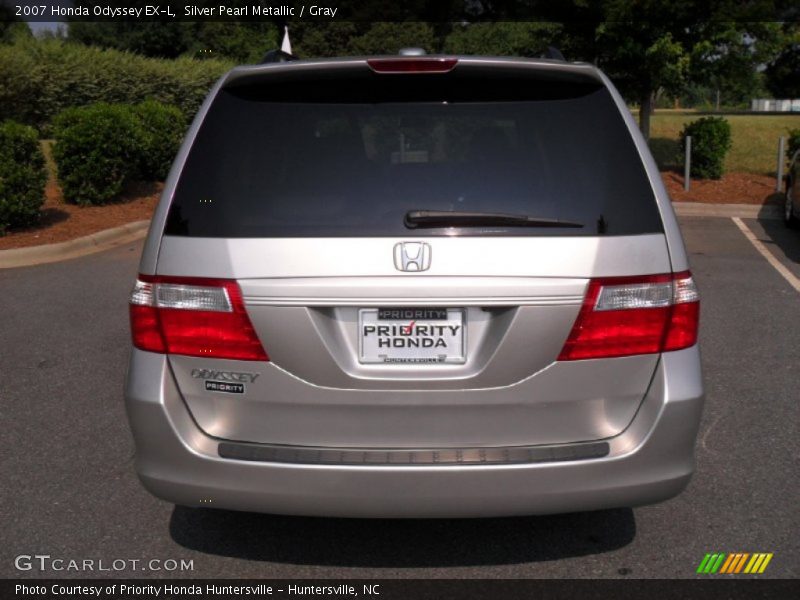 Silver Pearl Metallic / Gray 2007 Honda Odyssey EX-L