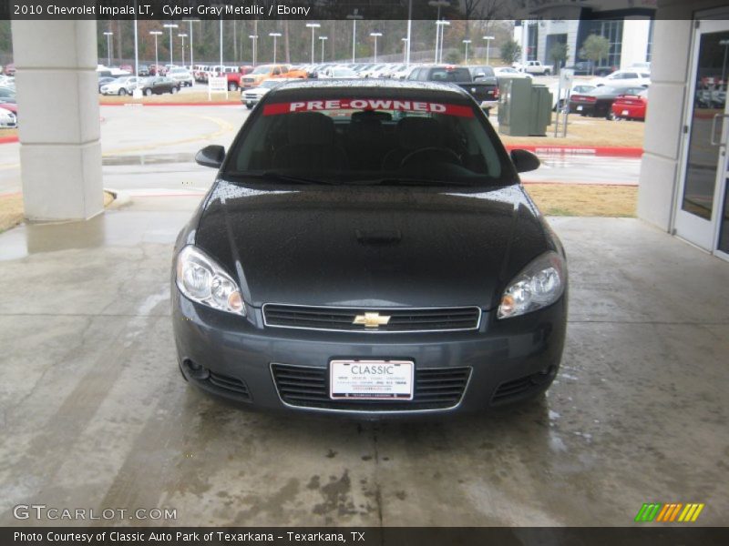 Cyber Gray Metallic / Ebony 2010 Chevrolet Impala LT