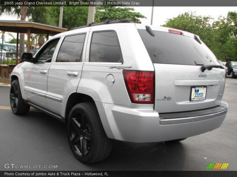 Bright Silver Metallic / Medium Slate Gray 2005 Jeep Grand Cherokee Limited