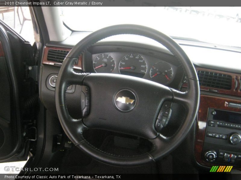Cyber Gray Metallic / Ebony 2010 Chevrolet Impala LT