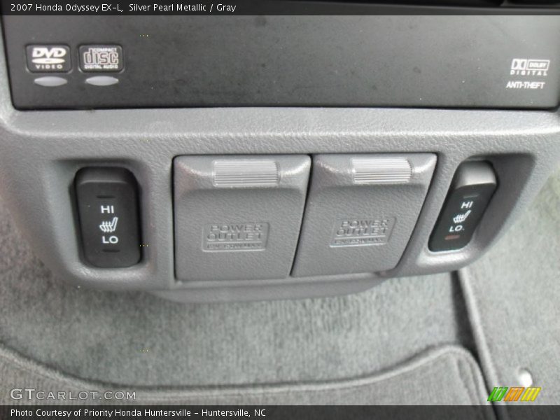 Silver Pearl Metallic / Gray 2007 Honda Odyssey EX-L