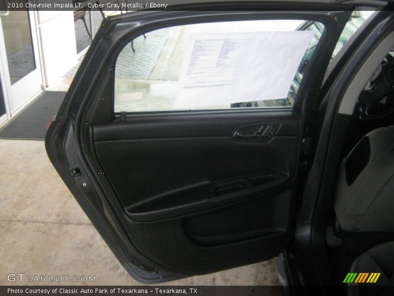 Cyber Gray Metallic / Ebony 2010 Chevrolet Impala LT