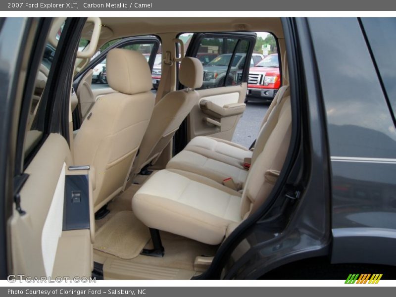 Carbon Metallic / Camel 2007 Ford Explorer XLT