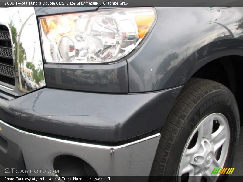 Slate Gray Metallic / Graphite Gray 2008 Toyota Tundra Double Cab