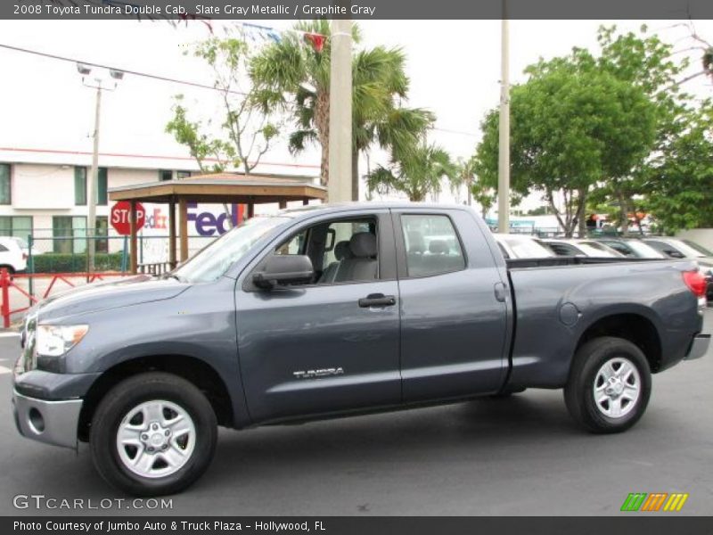 Slate Gray Metallic / Graphite Gray 2008 Toyota Tundra Double Cab