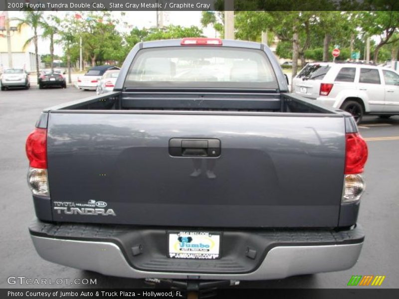 Slate Gray Metallic / Graphite Gray 2008 Toyota Tundra Double Cab