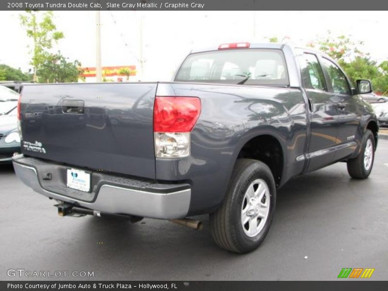 Slate Gray Metallic / Graphite Gray 2008 Toyota Tundra Double Cab