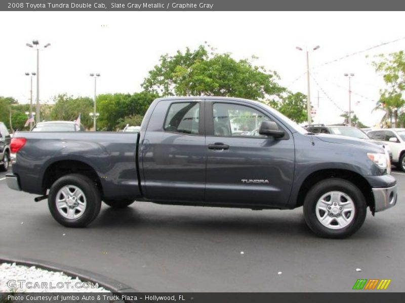 Slate Gray Metallic / Graphite Gray 2008 Toyota Tundra Double Cab