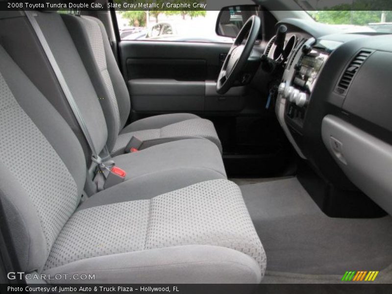 Slate Gray Metallic / Graphite Gray 2008 Toyota Tundra Double Cab