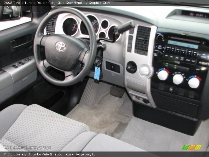 Slate Gray Metallic / Graphite Gray 2008 Toyota Tundra Double Cab
