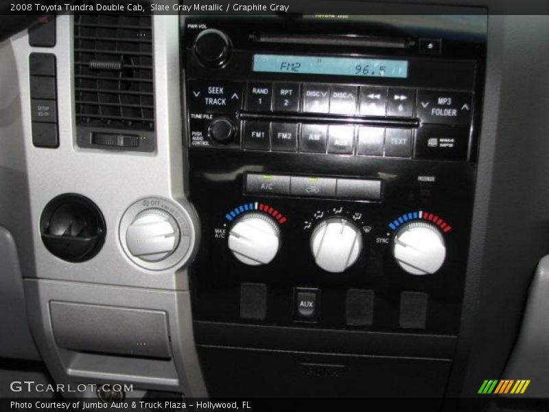 Slate Gray Metallic / Graphite Gray 2008 Toyota Tundra Double Cab