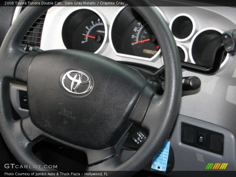 Slate Gray Metallic / Graphite Gray 2008 Toyota Tundra Double Cab