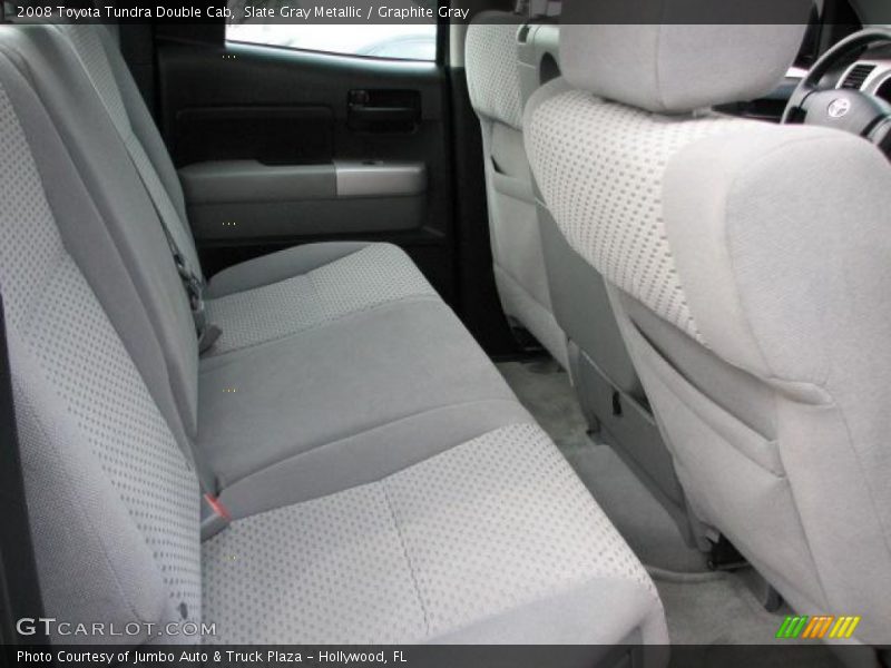 Slate Gray Metallic / Graphite Gray 2008 Toyota Tundra Double Cab