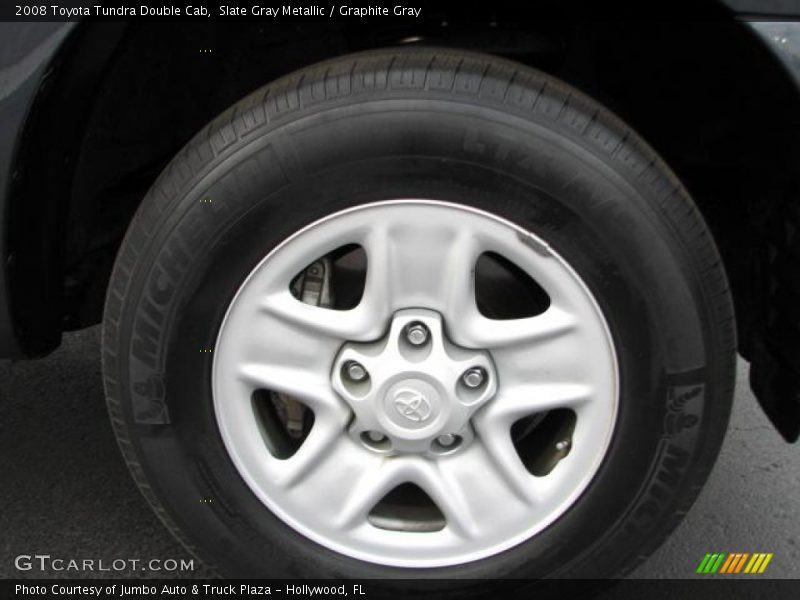 Slate Gray Metallic / Graphite Gray 2008 Toyota Tundra Double Cab