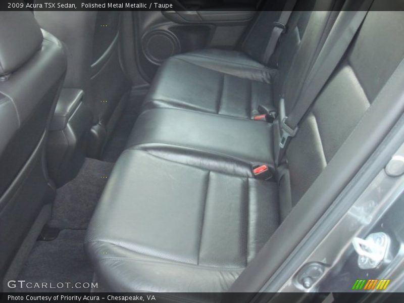 Polished Metal Metallic / Taupe 2009 Acura TSX Sedan