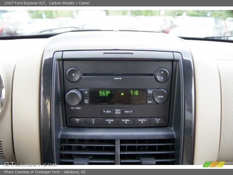 Carbon Metallic / Camel 2007 Ford Explorer XLT