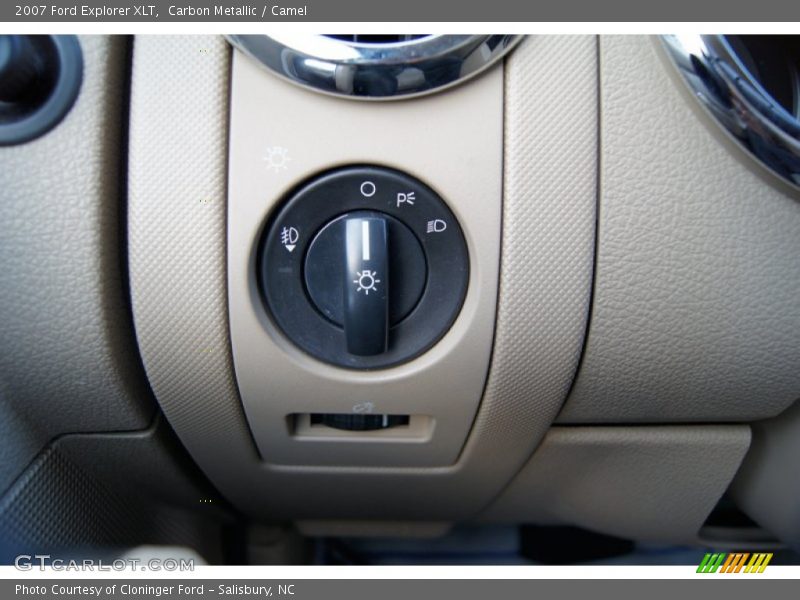 Carbon Metallic / Camel 2007 Ford Explorer XLT