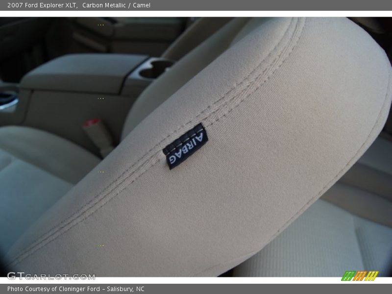 Carbon Metallic / Camel 2007 Ford Explorer XLT