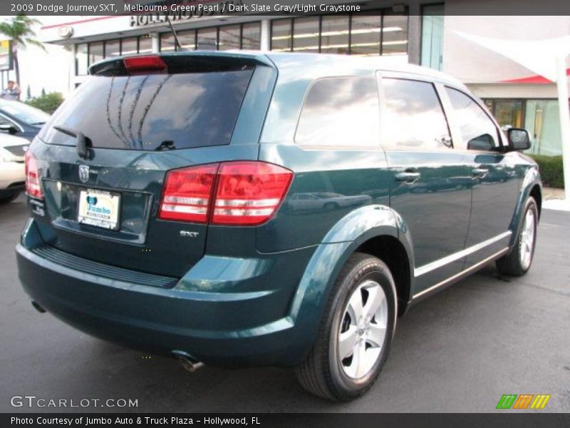 Melbourne Green Pearl / Dark Slate Gray/Light Graystone 2009 Dodge Journey SXT