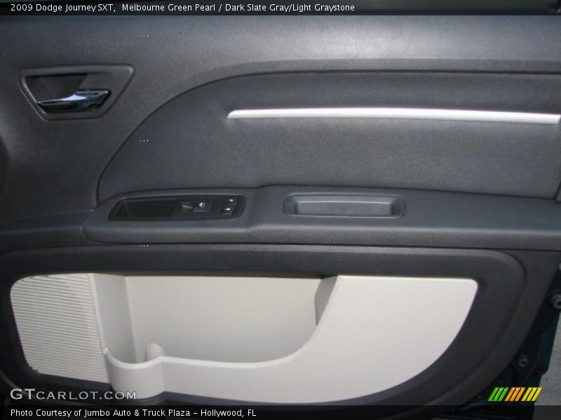 Melbourne Green Pearl / Dark Slate Gray/Light Graystone 2009 Dodge Journey SXT
