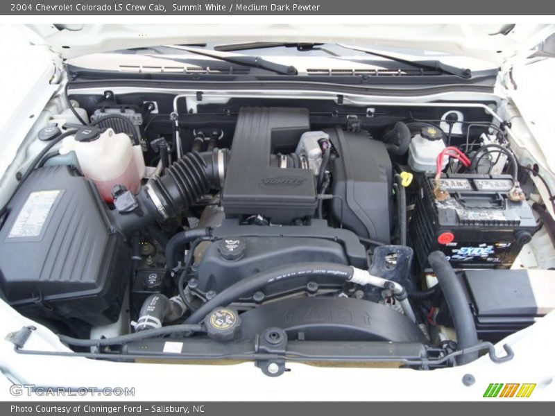  2004 Colorado LS Crew Cab Engine - 3.5 Liter DOHC 20-Valve Vortec 5 Cylinder