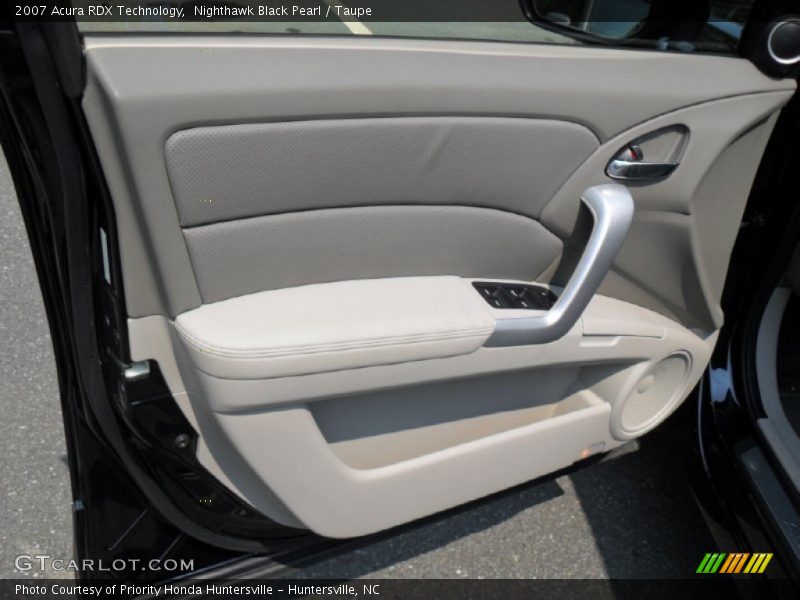 Nighthawk Black Pearl / Taupe 2007 Acura RDX Technology