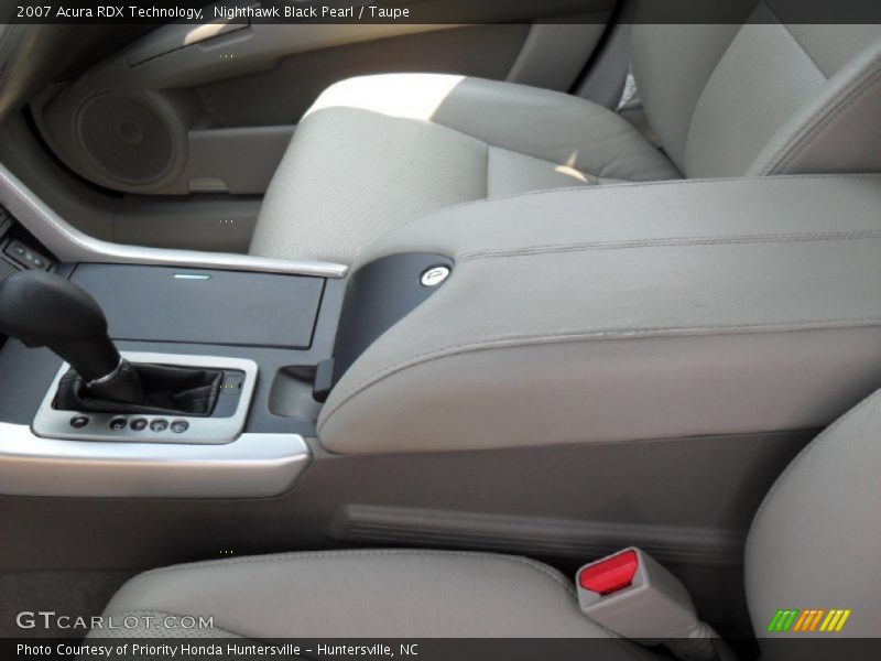 Nighthawk Black Pearl / Taupe 2007 Acura RDX Technology